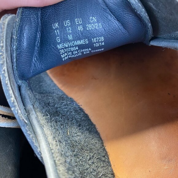 Clark’s Tor England Oxford mens Shoes Size 12M,Dress Shoes,Comfort,Gray,Casual main image 10